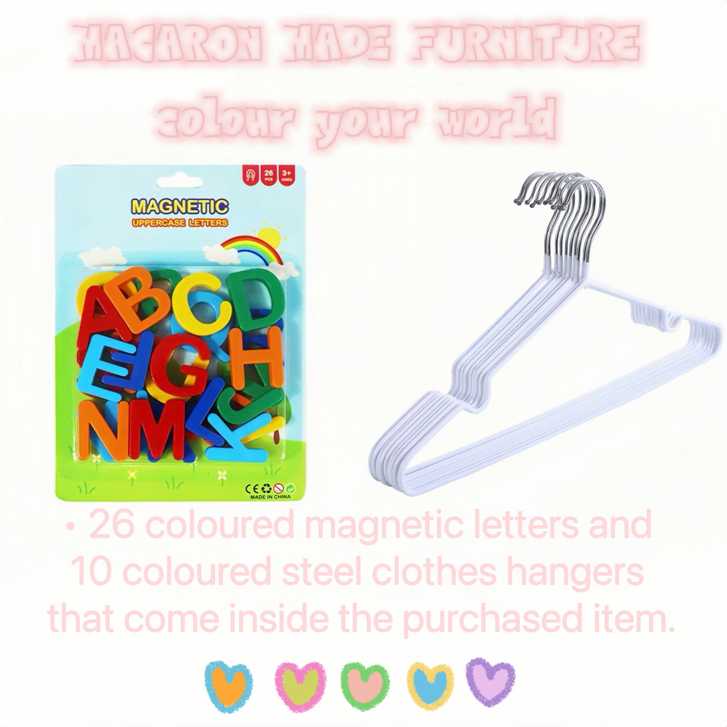 Steel Swing Door Wardrobe Twinny Locker Storage Cabinet Cupboard - Peach Pink