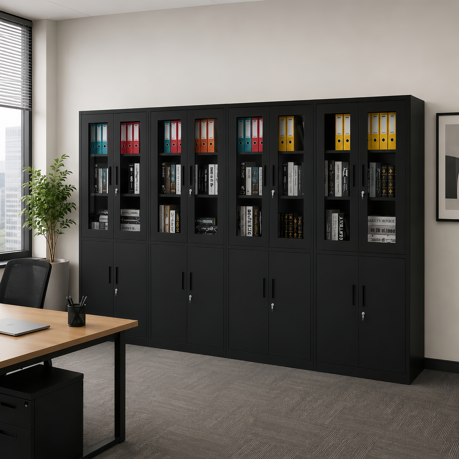 GLASS DOOR CABINET