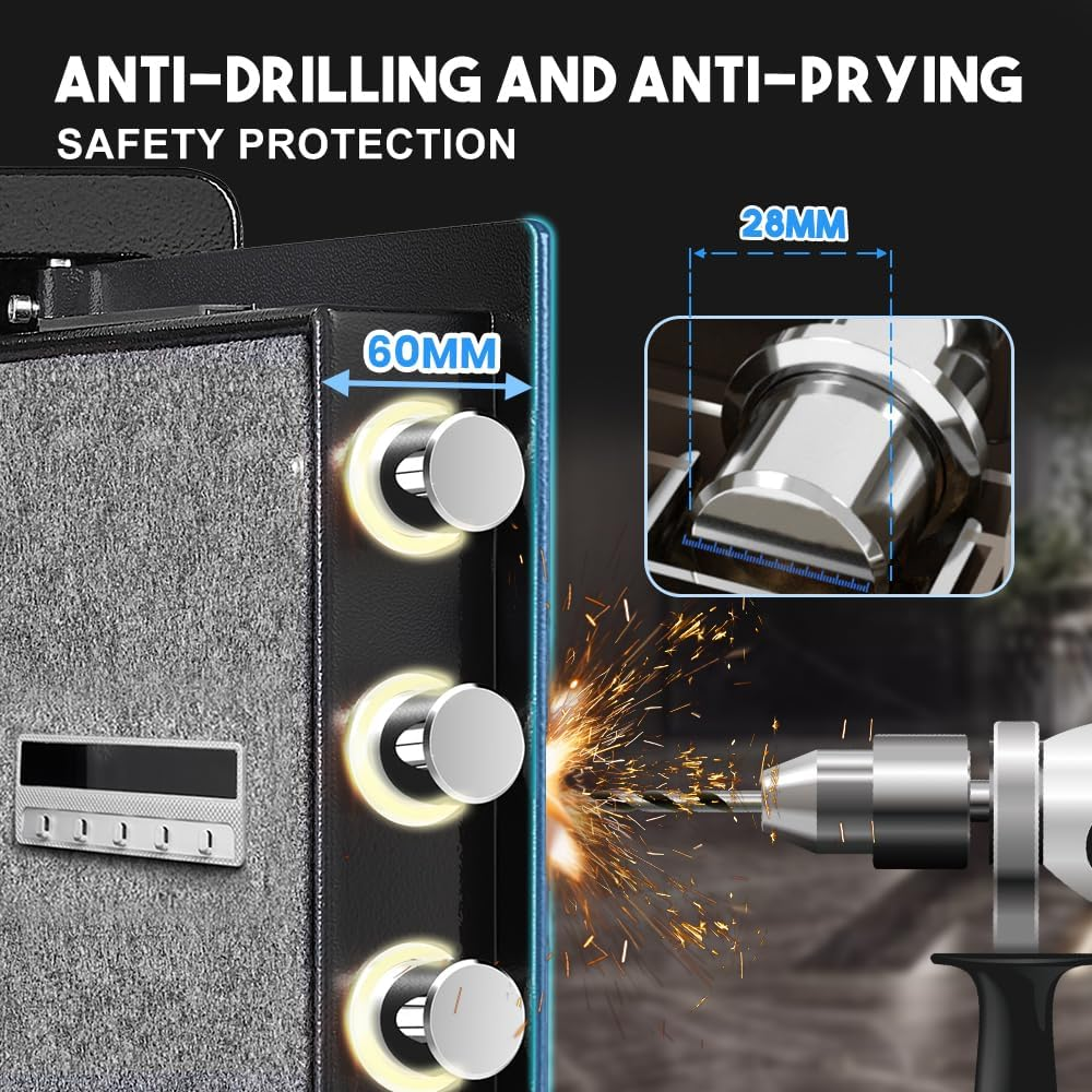 Safes Locker, Fingerprint Safety Box, Alarmed Safe Cabinet, Home Electronic Safes, Office Safes17