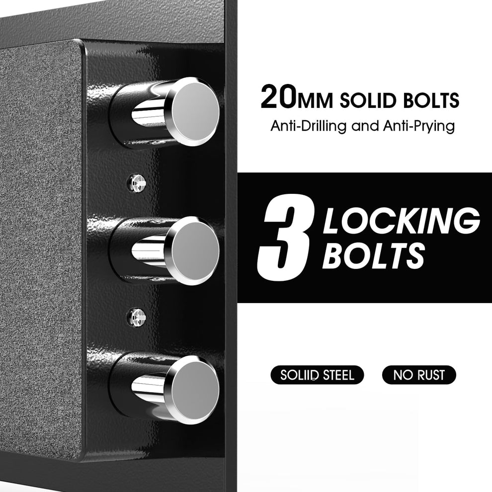 Biometric Fingerprint Safety Box, Alarmed Safes, Electronic Home/Office ...