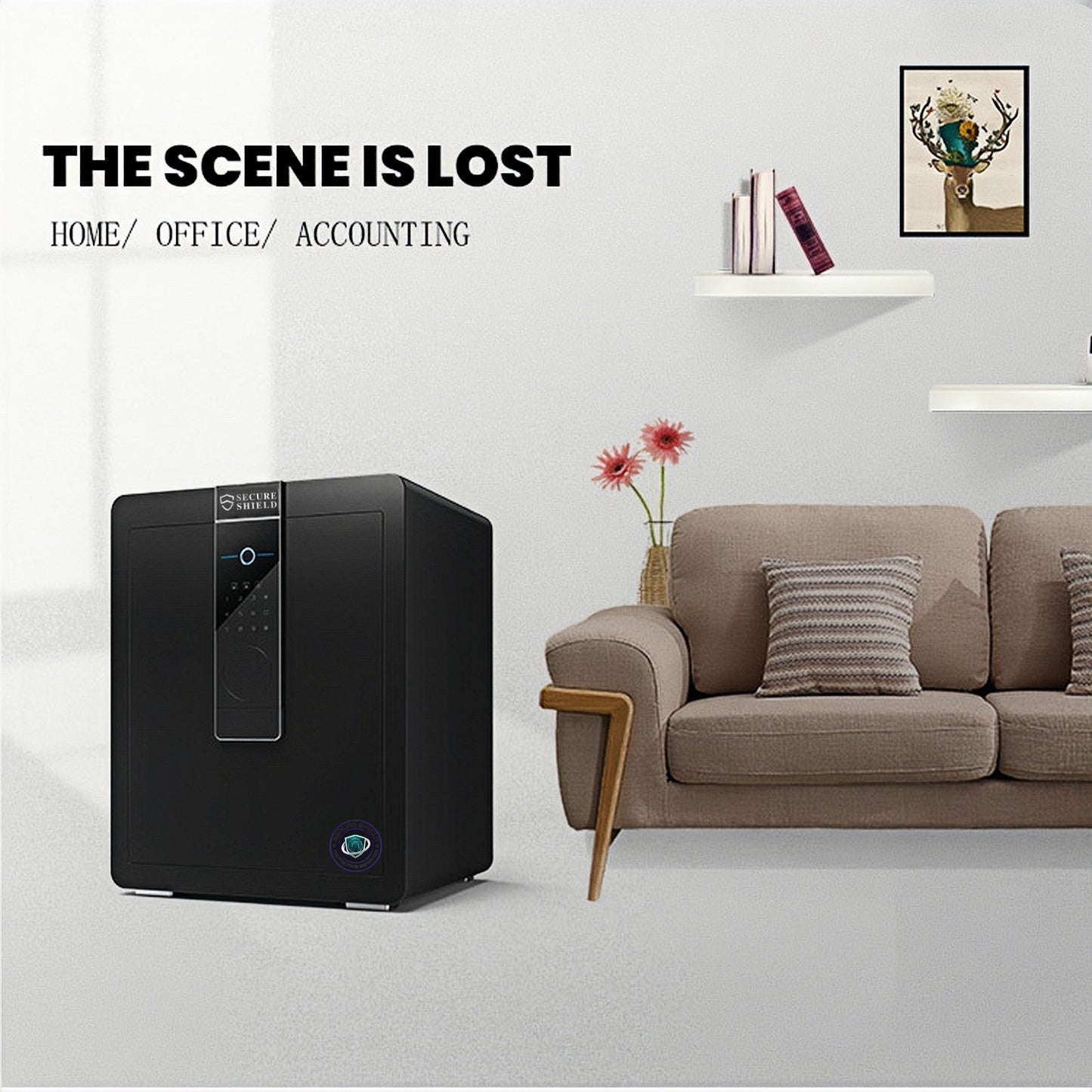 Safes Locker, Fingerprint Safety Box, Alarmed Safe Cabinet, Home Electronic Safes, Office Safes46