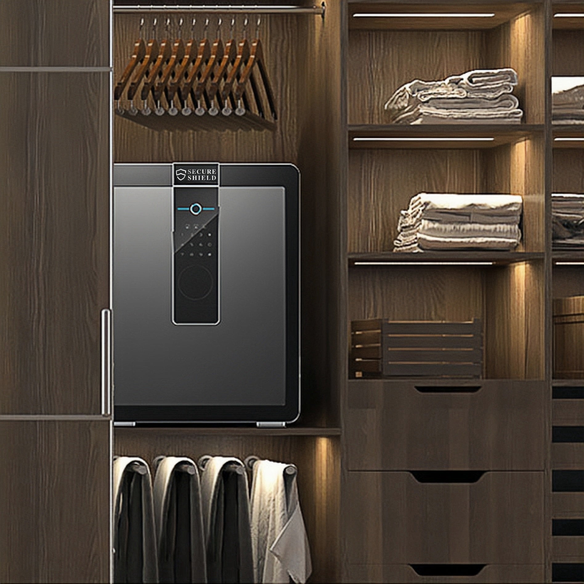 Safes Locker, Fingerprint Safety Box, Alarmed Safe Cabinet, Home Electronic Safes, Office Safes47