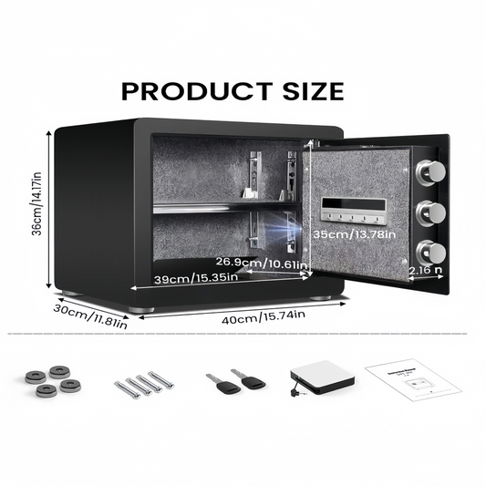 Safes Locker, Fingerprint Safety Box, Alarmed Safe Cabinet, Home Electronic Safes, Office Safes8