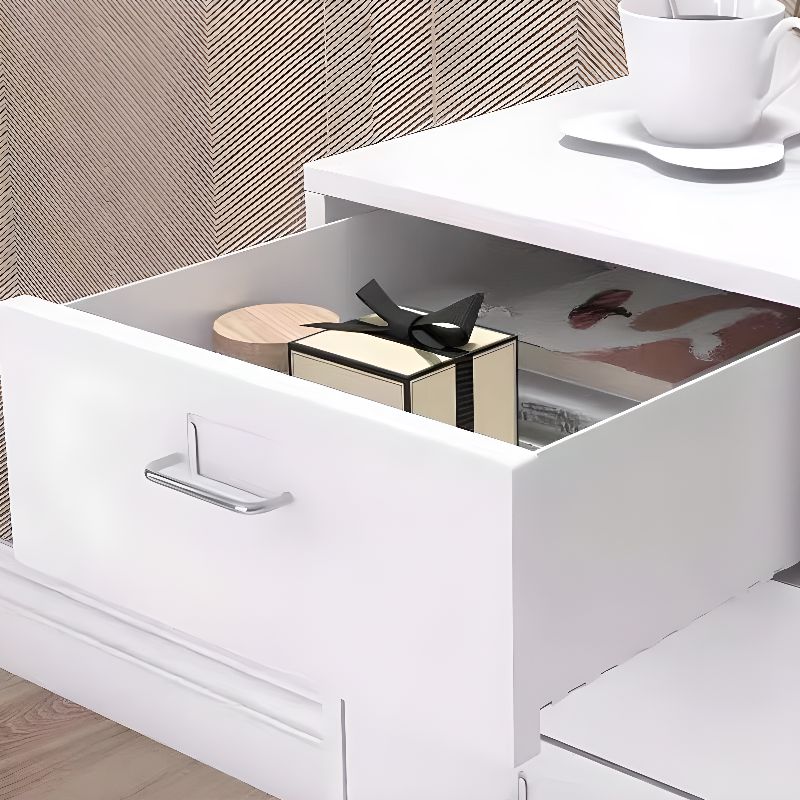 Steel 5 Drawer Mobile File Cabinet Office/Home Under-desk Storage Cupboard - White